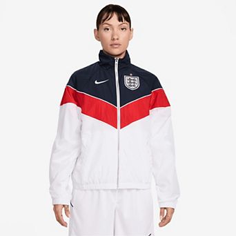 Women's Nike White England National Team Windrunner UV Woven Full-Zip Jacket