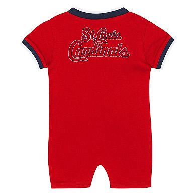 Newborn Outerstuff Red St. Louis Cardinals Pinch Coverall