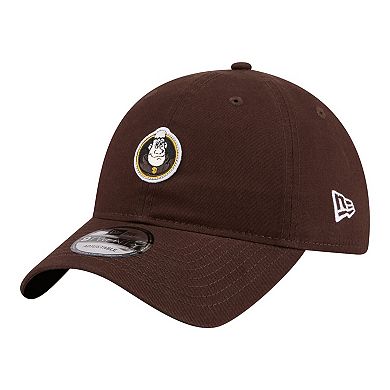 Men's New Era Brown San Diego Padres Mascot 9TWENTY Adjustable Hat