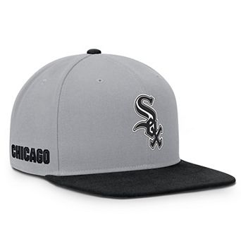 Men's Nike Gray/Black Chicago White Sox Primetime Pro Dri-FIT Snapback Hat