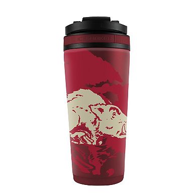 WinCraft Arkansas Razorbacks 26oz. 4D Stainless Steel Shaker Bottle
