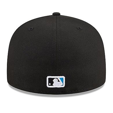Men's New Era Black Miami Marlins 2026 Jackie Robinson Day 59FIFTY Fitted Hat