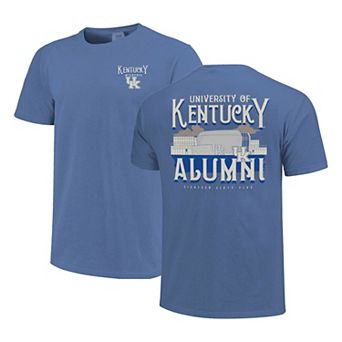 Women's Royal Kentucky Wildcats Comfort Colors Campus Alumni T-Shirt