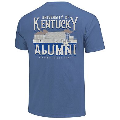 Women's Royal Kentucky Wildcats Comfort Colors Campus Alumni T-Shirt