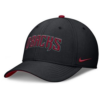 Men's Nike Black Arizona Diamondbacks Primetime Rise Dri-FIT Flex Hat