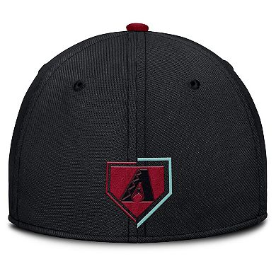 Men's Nike Black Arizona Diamondbacks Primetime Rise Dri-FIT Flex Hat