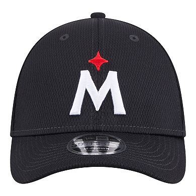Men's New Era Navy Minnesota Twins Dash 39THIRTY Flex Hat