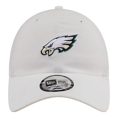 Men's New Era White Philadelphia Eagles Ripstop Casual Classic Adjustable Hat