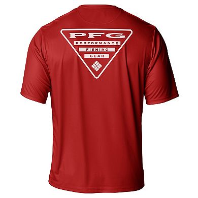 Men's Red Florida Panthers Terminal Tackle Omni-Shade T-Shirt