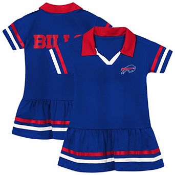 Girls Toddler Outerstuff Royal Buffalo Bills Star Player Dress