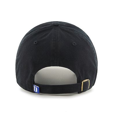 Youth '47 Black Duke Blue Devils Clean Up Adjustable Hat