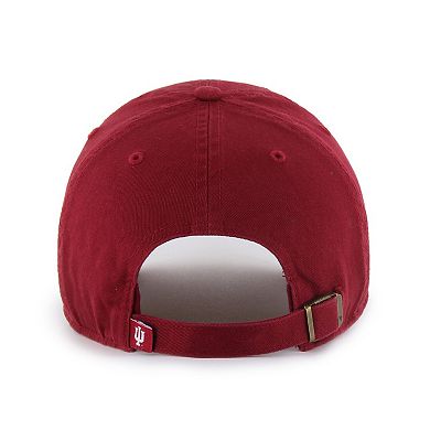 Youth '47 Crimson Indiana Hoosiers Clean Up Adjustable Hat