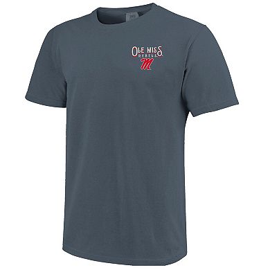 Women's Denim Ole Miss Rebels Comfort Colors Campus Alumni T-Shirt