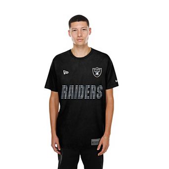Men's New Era Black Las Vegas Raiders Match T-Shirt