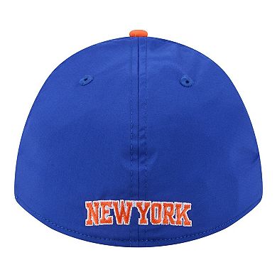 Men's New Era Blue/Orange New York Knicks Rope Two-Tone M-Crown A-Frame ...