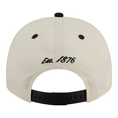 Men's New Era Cream/Black Colorado Buffaloes Two-Tone Arched 9FIFTY Snapback Hat