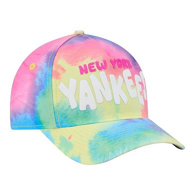 Toddler New Era New York Yankees Tie Dye M-Crown A-Frame 9FORTY Adjustable Hat