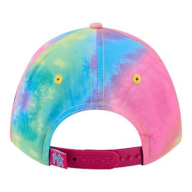 Toddler New Era New York Yankees Tie Dye M-Crown A-Frame 9FORTY Adjustable Hat