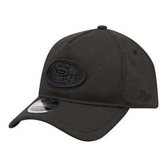 Men's New Era Black San Francisco 49ers Apex 9FORTY Adjustable Hat
