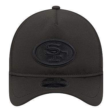 Men's New Era Black San Francisco 49ers Apex 9FORTY Adjustable Hat