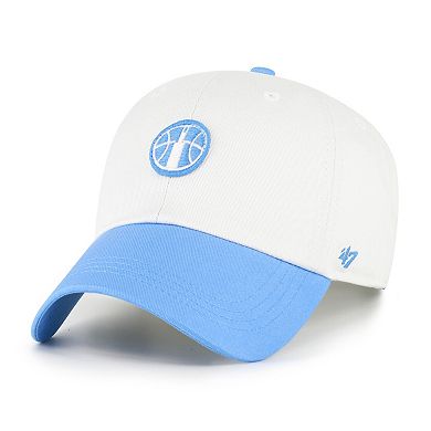 Unisex '47 White/Sky Blue Chicago Sky Contemporary Two-Tone Clean Up Adjustable Hat