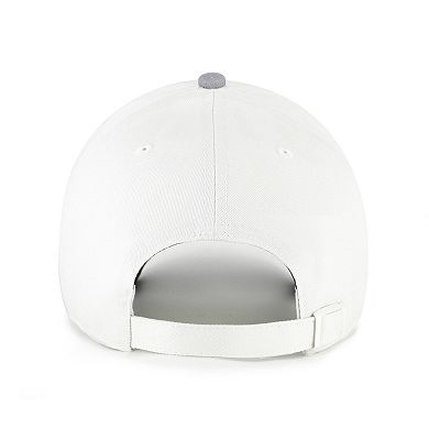 Unisex '47 White/Silver Las Vegas Aces Contemporary Two-Tone Clean Up Adjustable Hat