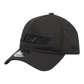 Men's New Era Black New York Jets Apex 9FORTY Adjustable Hat