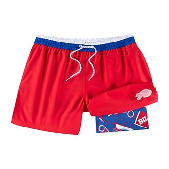 Men's Chubbies Blue Buffalo Bills The Secret Lined Swim Trunks