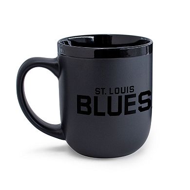 WinCraft St. Louis Blues 17oz. Black Tonal Ceramic Mug
