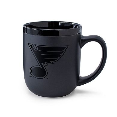 WinCraft St. Louis Blues 17oz. Black Tonal Ceramic Mug