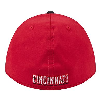 Men's New Era Red/Black Cincinnati Reds Rope M-Crown A-Frame 39THIRTY Flex Hat
