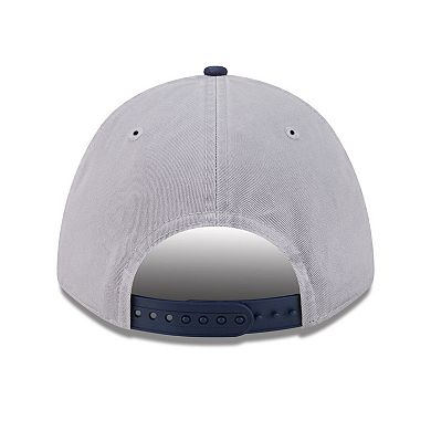 Men's New Era Gray Dallas Cowboys Team Loyal A-Frame 9FORTY Adjustable Hat