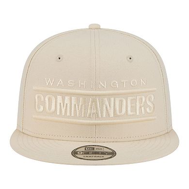 Men's New Era Cream Washington Commanders Colorpack 9FIFTY Snapback Hat