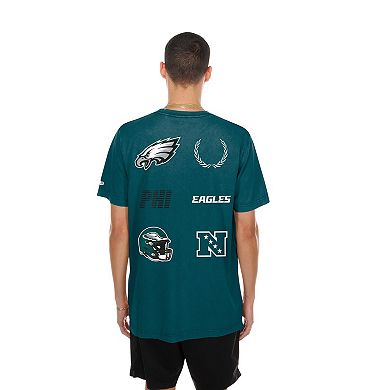Men's New Era Midnight Green Philadelphia Eagles Match T-Shirt