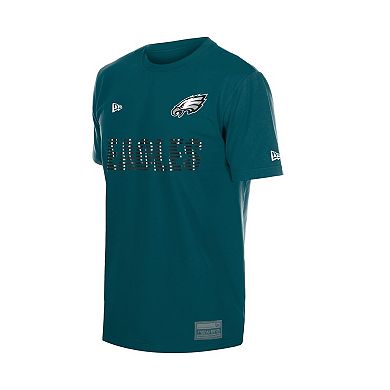 Men's New Era Midnight Green Philadelphia Eagles Match T-Shirt