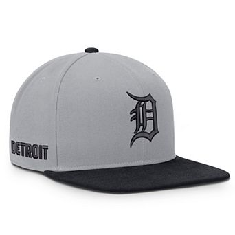 Men's Nike Gray/Navy Detroit Tigers Primetime Pro Dri-FIT Snapback Hat