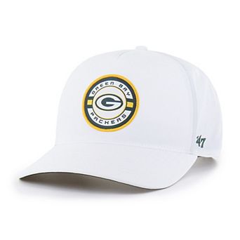 Men's '47 White Green Bay Packers Strand Adjustable Hitch Hat