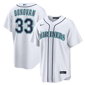 Men's Nike Brendan Donovan White Seattle Mariners Home Replica Jersey