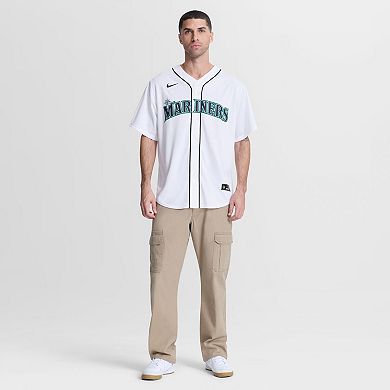Men's Nike Brendan Donovan White Seattle Mariners Home Replica Jersey