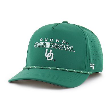Men's '47 Green Oregon Ducks Forward Vent Hitch Rope Adjustable Hat
