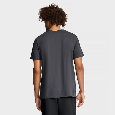 Men's Nike Anthracite Green Bay Packers Essential Logo T-Shirt