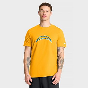Men's Nike Gold Los Angeles Chargers Essential Logo T-Shirt