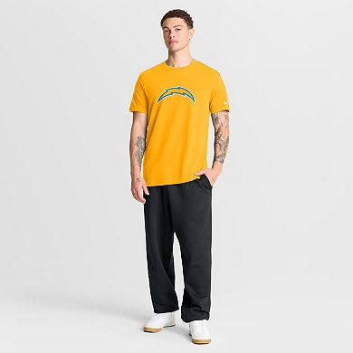 Men's Nike Gold Los Angeles Chargers Essential Logo T-Shirt