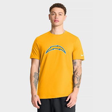 Men's Nike Gold Los Angeles Chargers Essential Logo T-Shirt