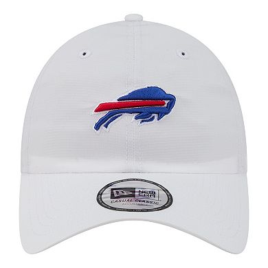 Men's New Era White Buffalo Bills Ripstop Casual Classic Adjustable Hat