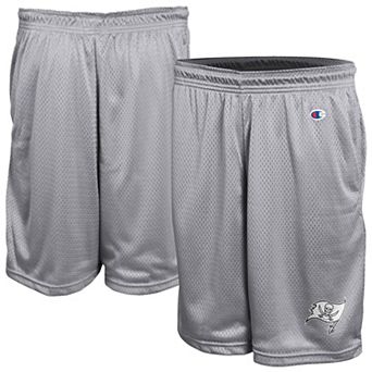 Men's Champion Gray Tampa Bay Buccaneers Classic Mesh Shorts