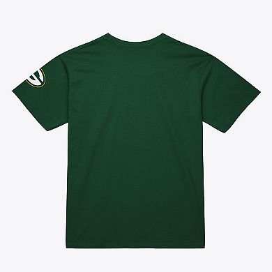 Men's Mitchell & Ness Green Green Bay Packers Head Coach Classic T-Shirt