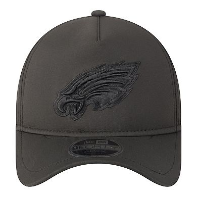 Men's New Era Black Philadelphia Eagles Apex 9FORTY Adjustable Hat