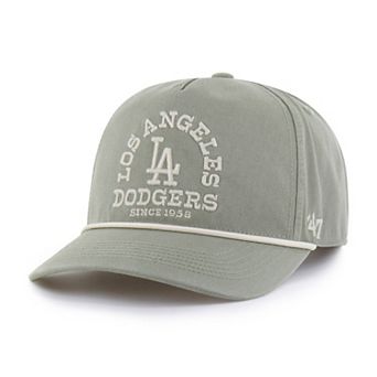 Men's '47 Olive Los Angeles Dodgers Canyon Ranchero Hitch Adjustable Hat