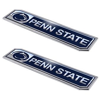 Logo Brands Penn State Nittany Lions 2-Pack Embossed Truck Emblem Set